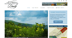 Desktop Screenshot of blueridgeparkwaydaily.com
